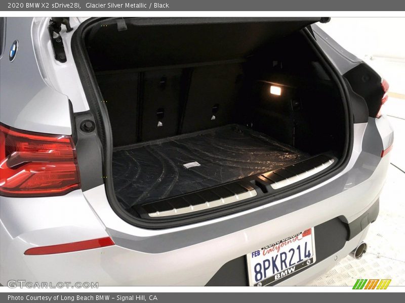 Glacier Silver Metallic / Black 2020 BMW X2 sDrive28i