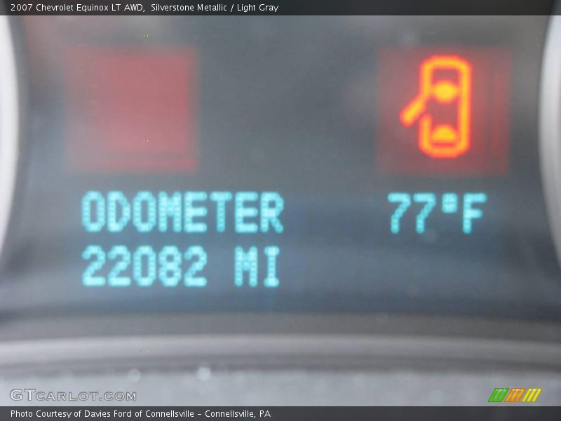 Silverstone Metallic / Light Gray 2007 Chevrolet Equinox LT AWD