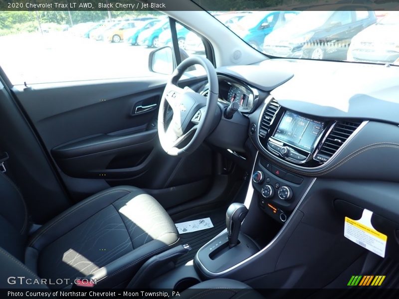 Black Cherry / Jet Black 2020 Chevrolet Trax LT AWD