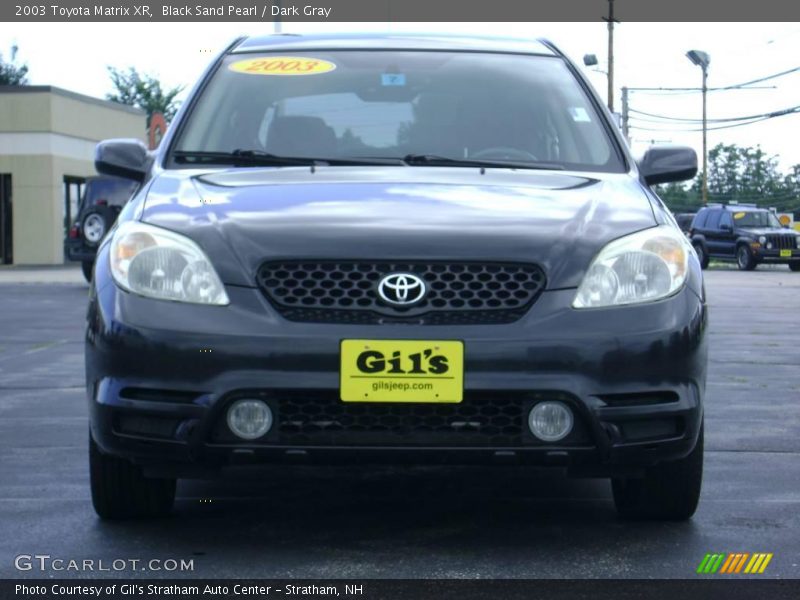 Black Sand Pearl / Dark Gray 2003 Toyota Matrix XR