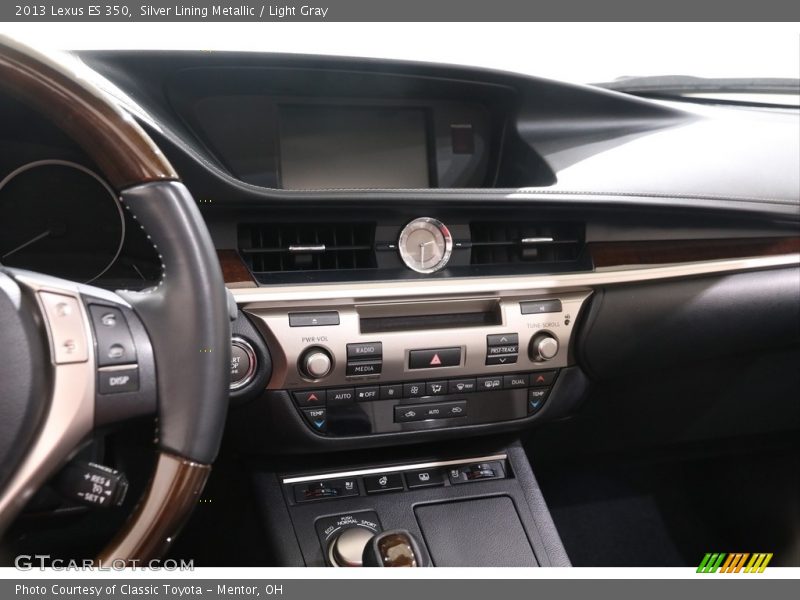 Silver Lining Metallic / Light Gray 2013 Lexus ES 350