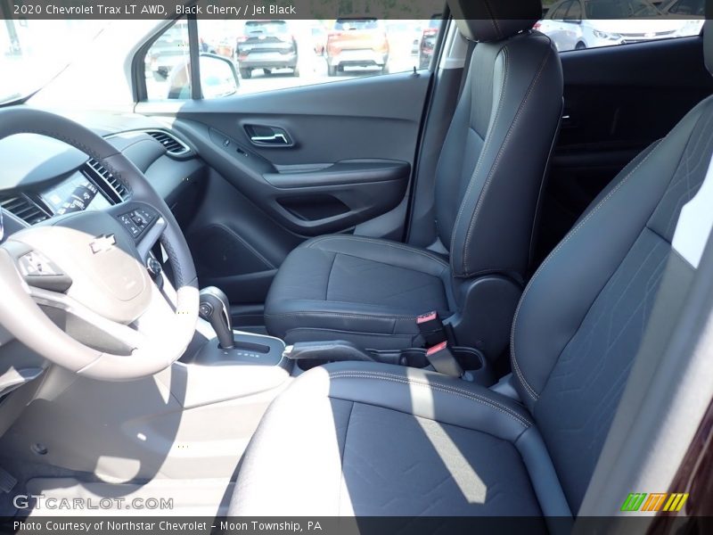 Black Cherry / Jet Black 2020 Chevrolet Trax LT AWD