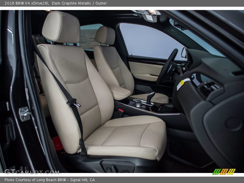 Dark Graphite Metallic / Oyster 2018 BMW X4 xDrive28i