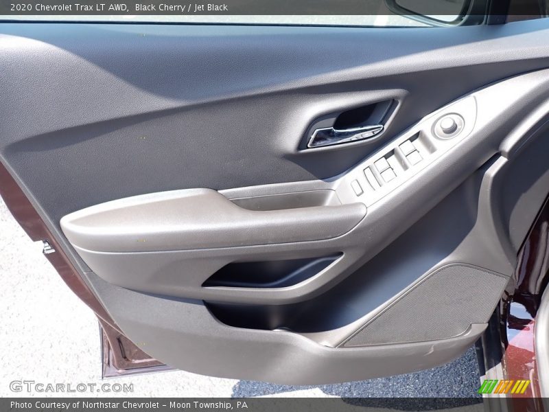 Black Cherry / Jet Black 2020 Chevrolet Trax LT AWD