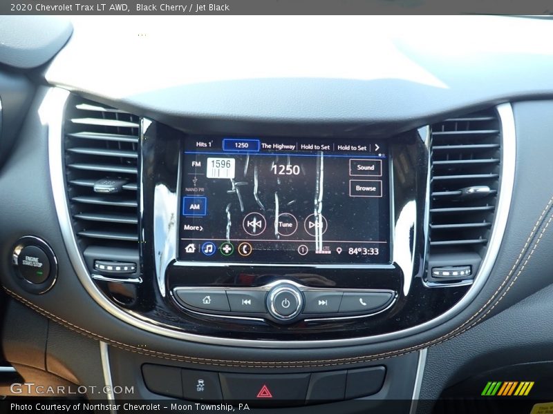 Black Cherry / Jet Black 2020 Chevrolet Trax LT AWD