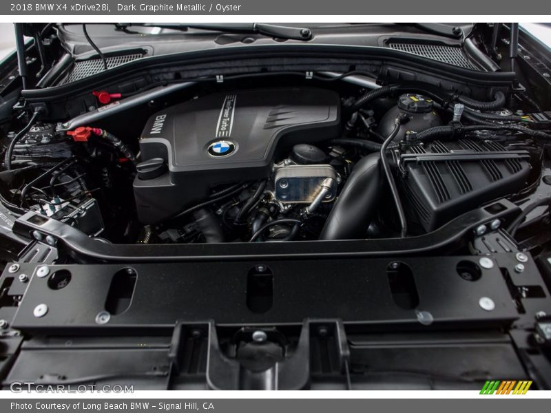 Dark Graphite Metallic / Oyster 2018 BMW X4 xDrive28i