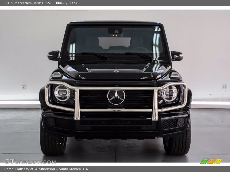 Black / Black 2019 Mercedes-Benz G 550