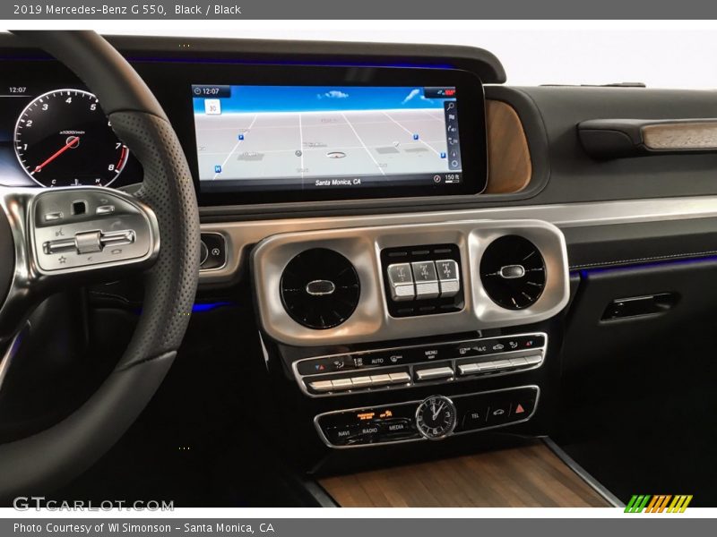 Black / Black 2019 Mercedes-Benz G 550