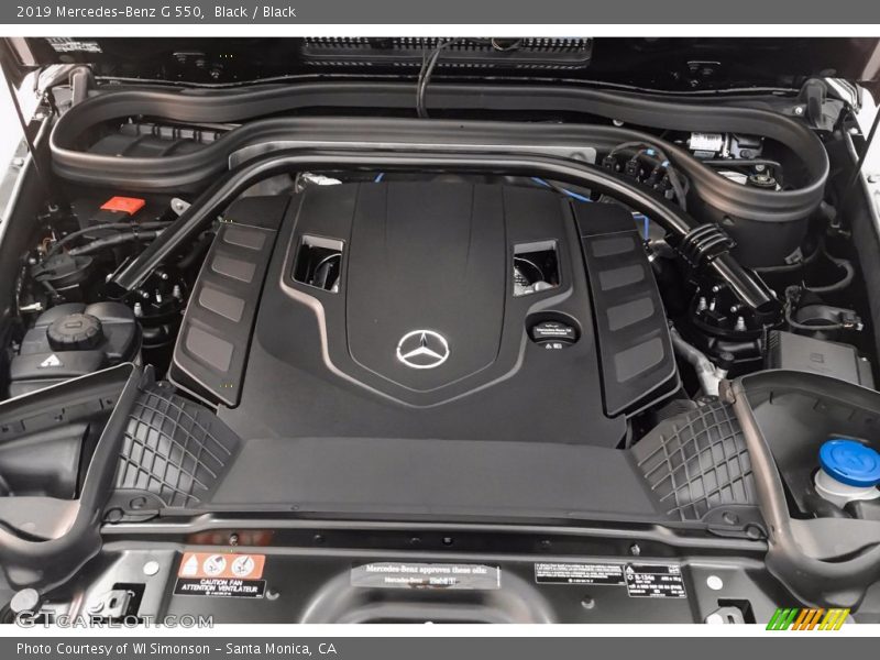 Black / Black 2019 Mercedes-Benz G 550