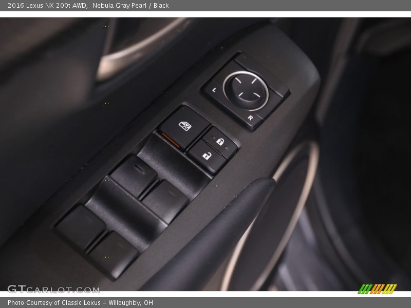 Nebula Gray Pearl / Black 2016 Lexus NX 200t AWD