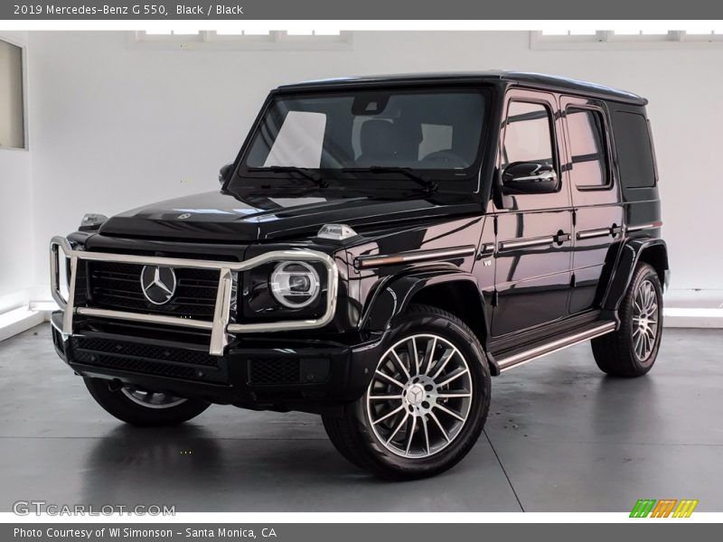 Black / Black 2019 Mercedes-Benz G 550