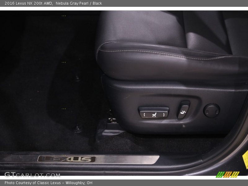 Nebula Gray Pearl / Black 2016 Lexus NX 200t AWD