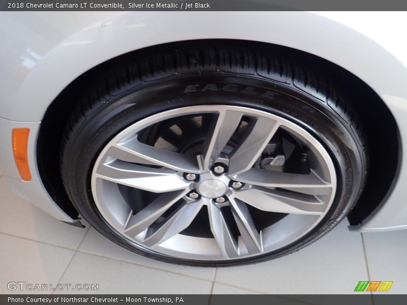 Silver Ice Metallic / Jet Black 2018 Chevrolet Camaro LT Convertible
