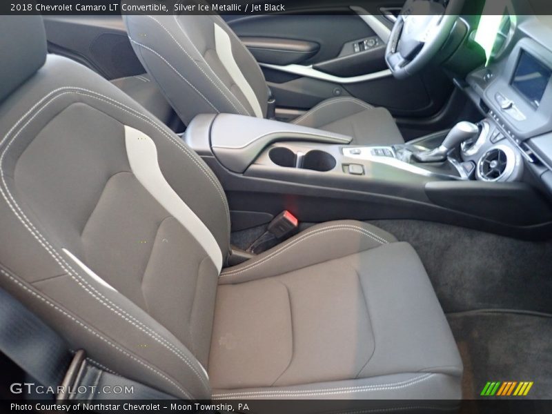 Silver Ice Metallic / Jet Black 2018 Chevrolet Camaro LT Convertible