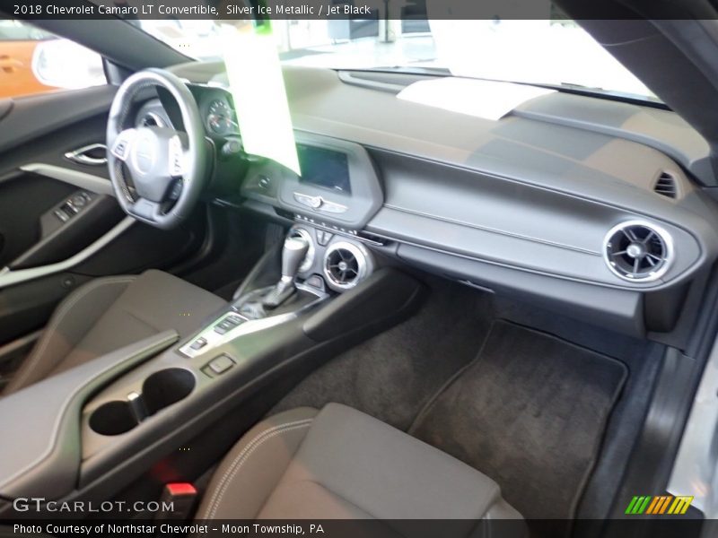Silver Ice Metallic / Jet Black 2018 Chevrolet Camaro LT Convertible