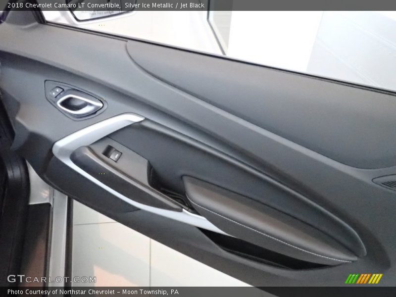 Silver Ice Metallic / Jet Black 2018 Chevrolet Camaro LT Convertible