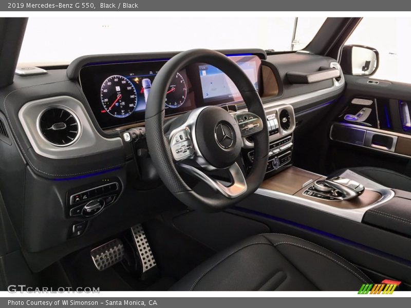 Black / Black 2019 Mercedes-Benz G 550