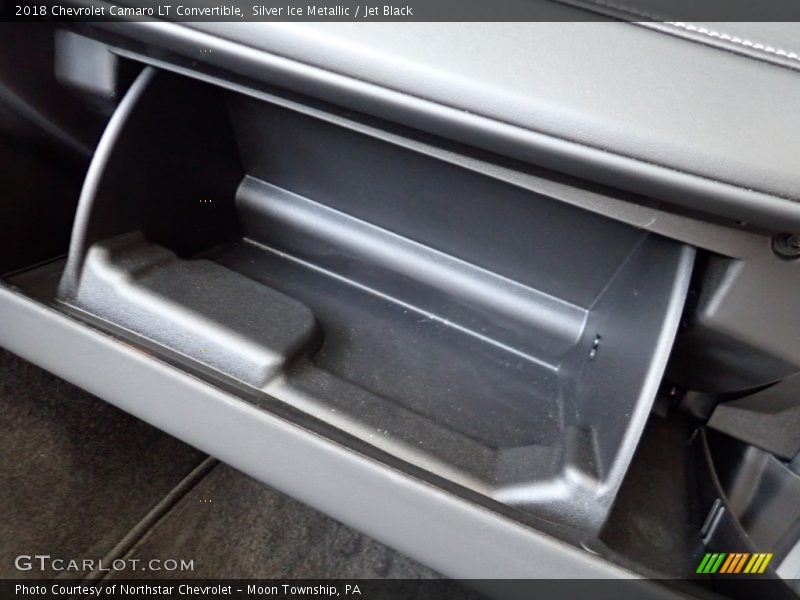 Silver Ice Metallic / Jet Black 2018 Chevrolet Camaro LT Convertible