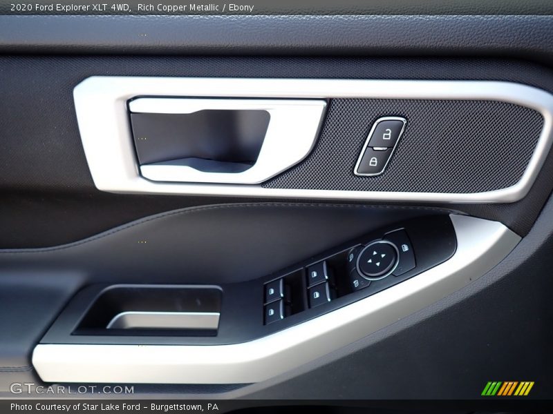 Rich Copper Metallic / Ebony 2020 Ford Explorer XLT 4WD