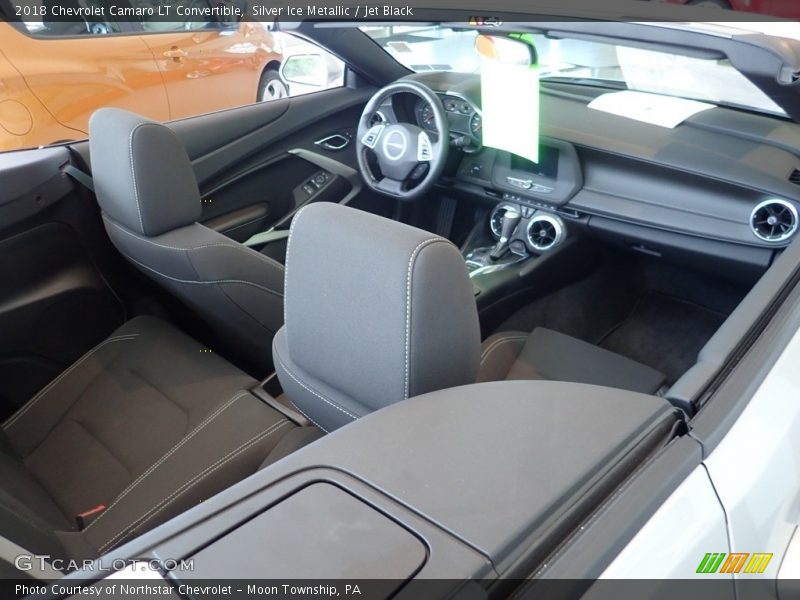Silver Ice Metallic / Jet Black 2018 Chevrolet Camaro LT Convertible