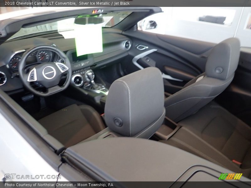 Silver Ice Metallic / Jet Black 2018 Chevrolet Camaro LT Convertible