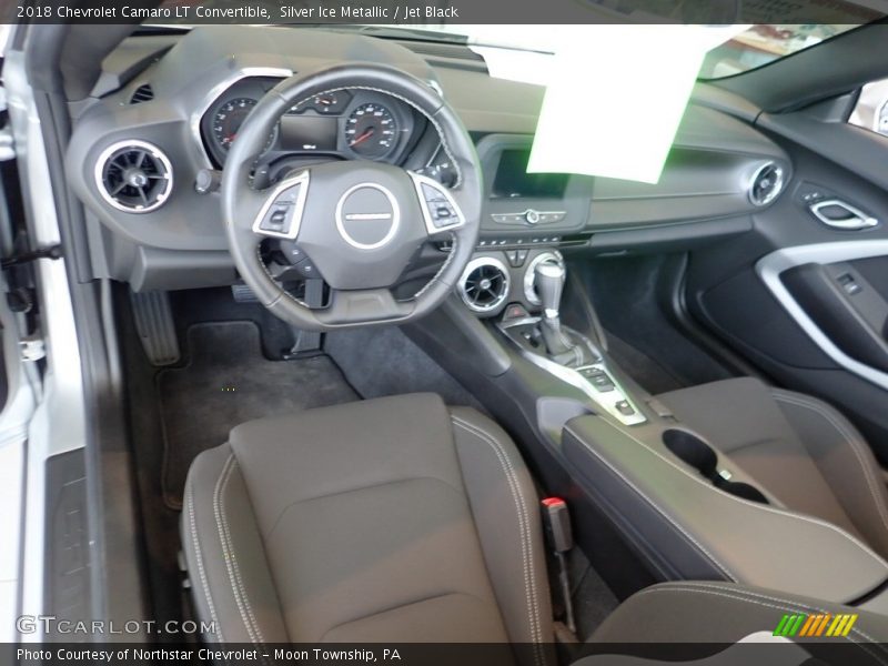 Silver Ice Metallic / Jet Black 2018 Chevrolet Camaro LT Convertible