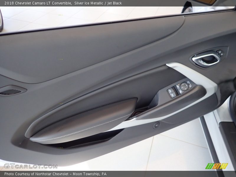 Silver Ice Metallic / Jet Black 2018 Chevrolet Camaro LT Convertible
