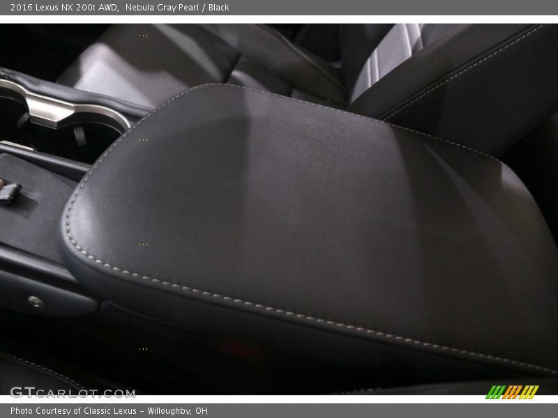 Nebula Gray Pearl / Black 2016 Lexus NX 200t AWD
