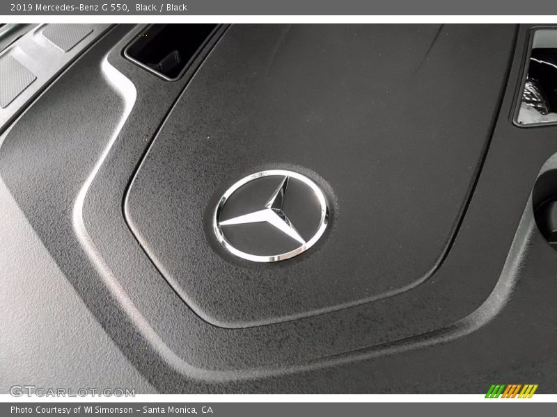 Black / Black 2019 Mercedes-Benz G 550