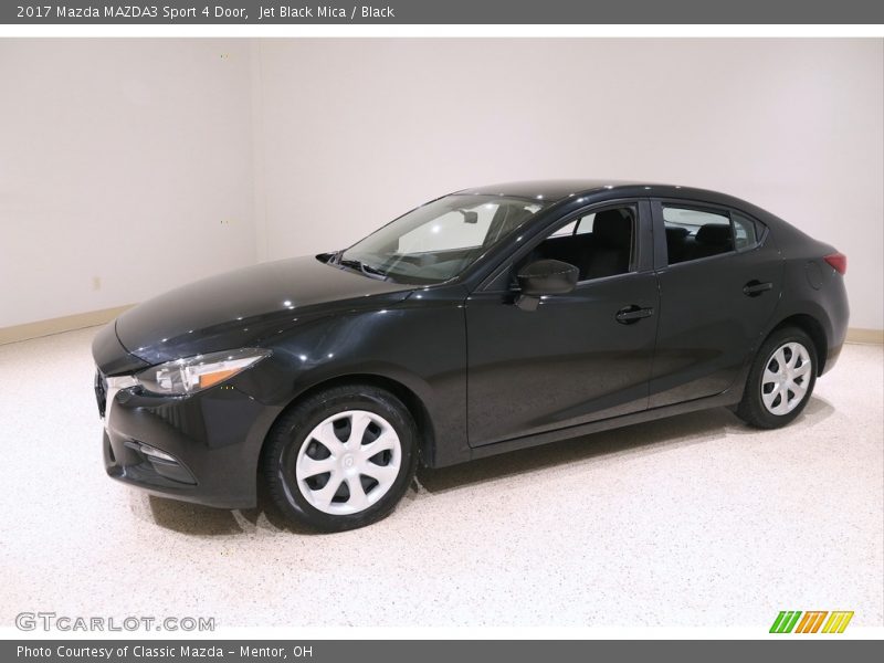 Jet Black Mica / Black 2017 Mazda MAZDA3 Sport 4 Door