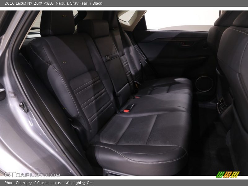Nebula Gray Pearl / Black 2016 Lexus NX 200t AWD