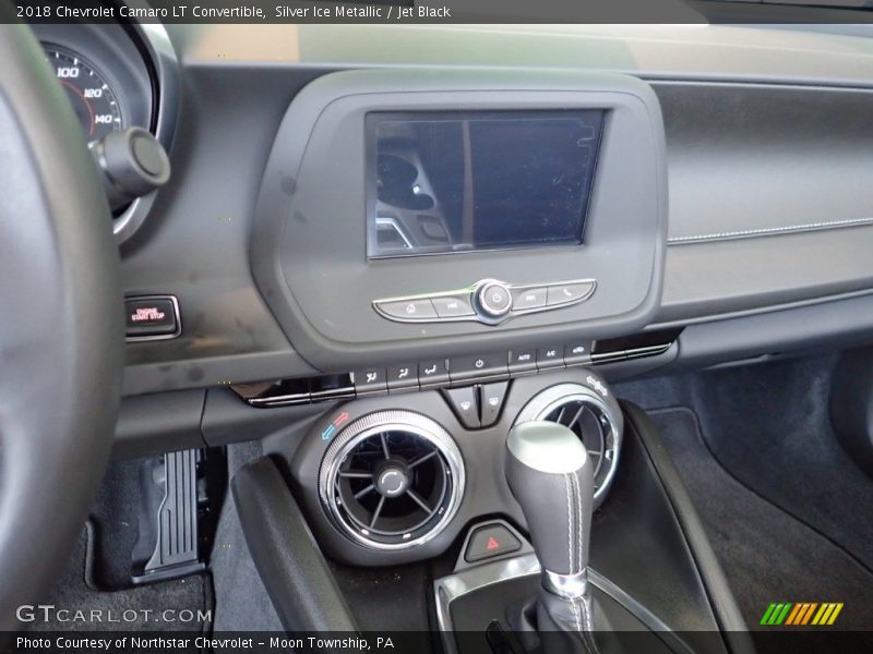 Silver Ice Metallic / Jet Black 2018 Chevrolet Camaro LT Convertible