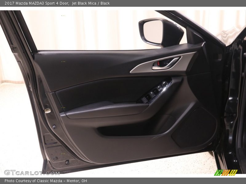Jet Black Mica / Black 2017 Mazda MAZDA3 Sport 4 Door