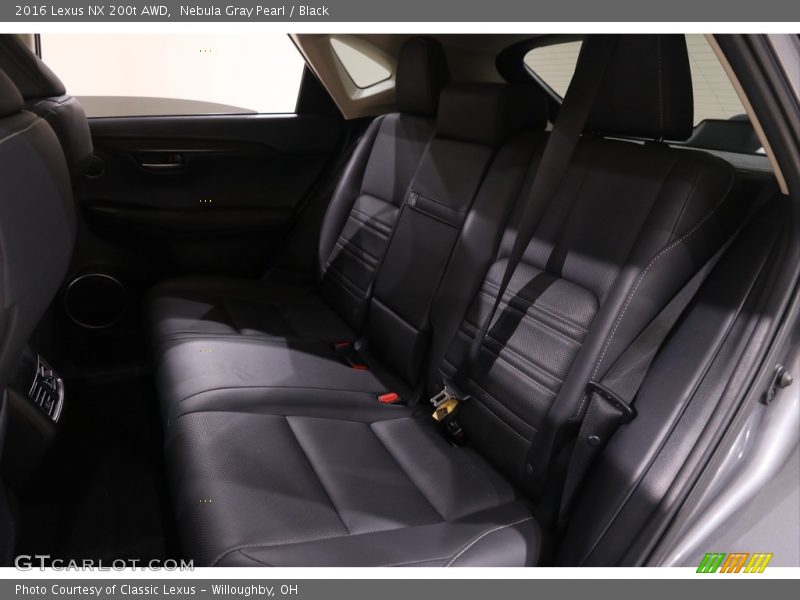 Nebula Gray Pearl / Black 2016 Lexus NX 200t AWD