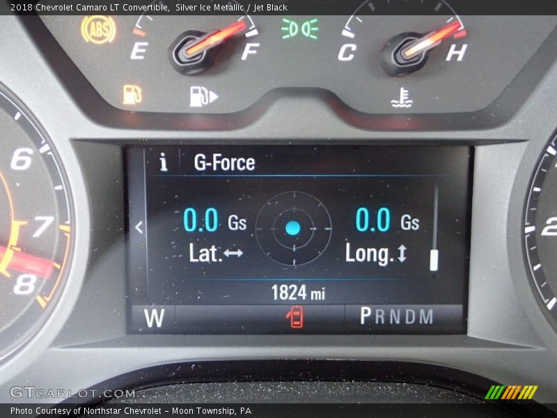 Silver Ice Metallic / Jet Black 2018 Chevrolet Camaro LT Convertible
