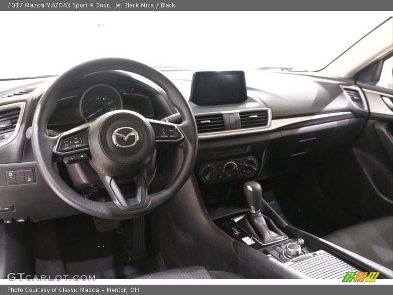 Jet Black Mica / Black 2017 Mazda MAZDA3 Sport 4 Door