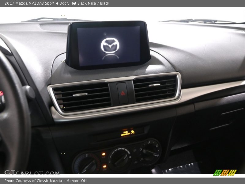 Jet Black Mica / Black 2017 Mazda MAZDA3 Sport 4 Door