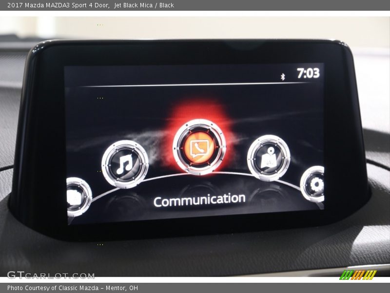 Jet Black Mica / Black 2017 Mazda MAZDA3 Sport 4 Door