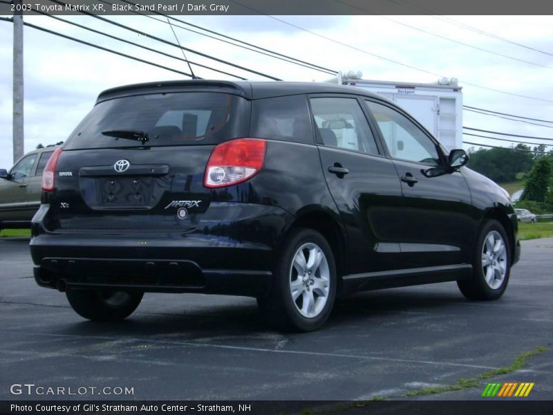 Black Sand Pearl / Dark Gray 2003 Toyota Matrix XR