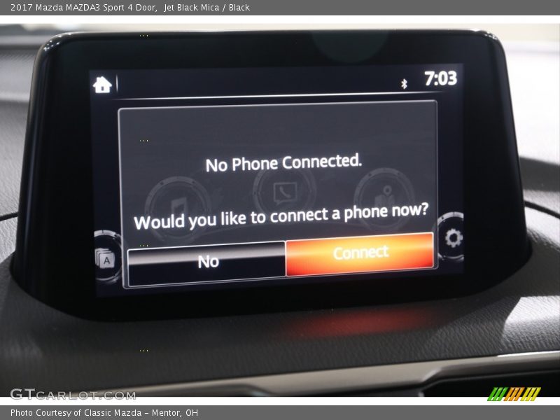Jet Black Mica / Black 2017 Mazda MAZDA3 Sport 4 Door