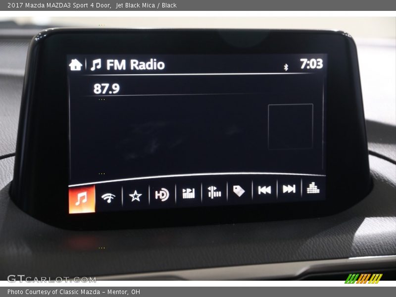 Jet Black Mica / Black 2017 Mazda MAZDA3 Sport 4 Door