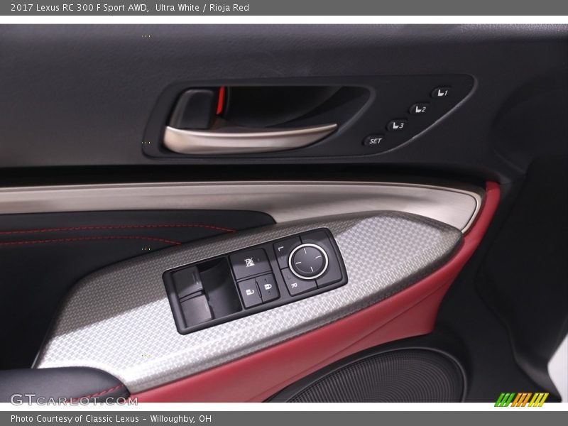 Ultra White / Rioja Red 2017 Lexus RC 300 F Sport AWD