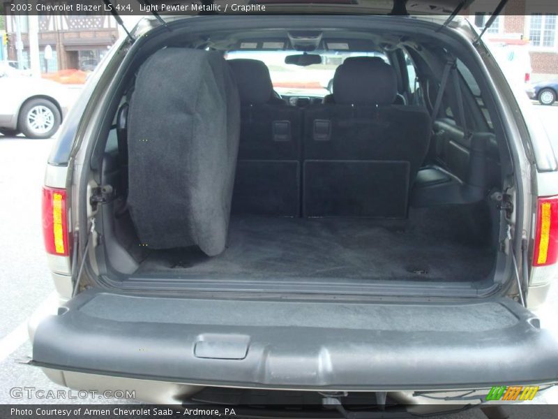 Light Pewter Metallic / Graphite 2003 Chevrolet Blazer LS 4x4