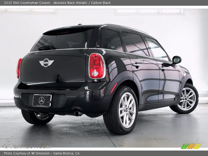 Absolute Black Metallic / Carbon Black 2015 Mini Countryman Cooper