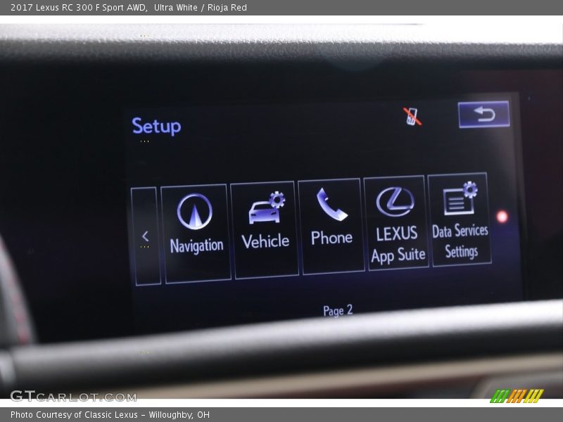 Ultra White / Rioja Red 2017 Lexus RC 300 F Sport AWD