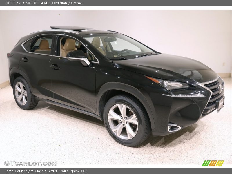 Obsidian / Creme 2017 Lexus NX 200t AWD