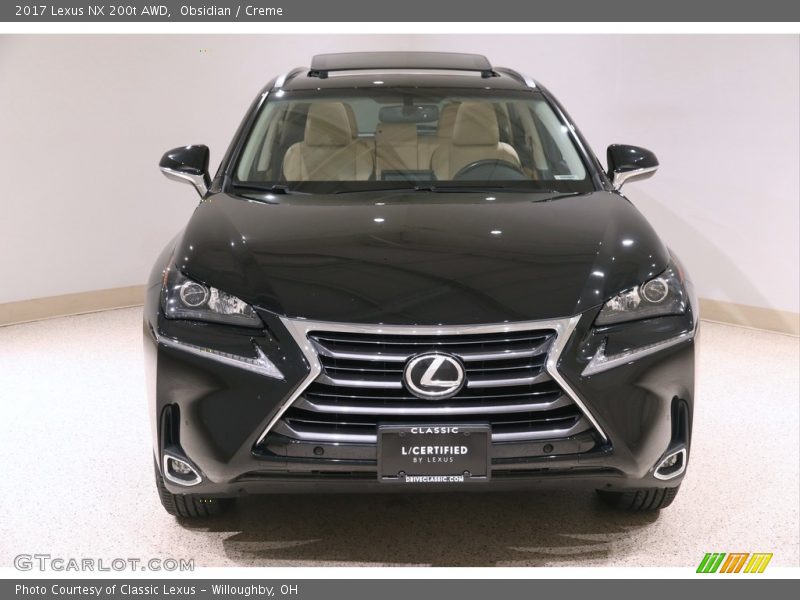 Obsidian / Creme 2017 Lexus NX 200t AWD