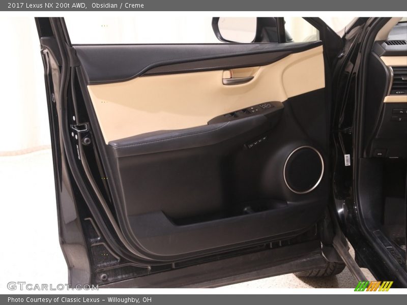 Obsidian / Creme 2017 Lexus NX 200t AWD