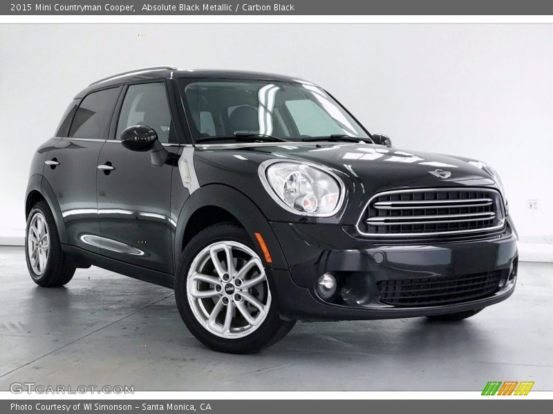 Absolute Black Metallic / Carbon Black 2015 Mini Countryman Cooper