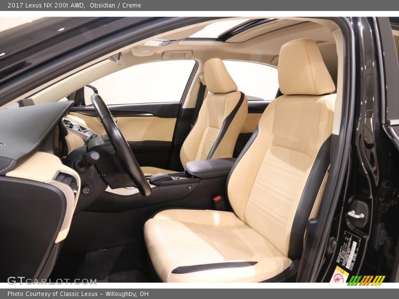 Obsidian / Creme 2017 Lexus NX 200t AWD